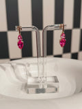 Hot Pink & Bubblegum Dangle Drops