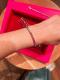 Rainbow Tennis Bracelet