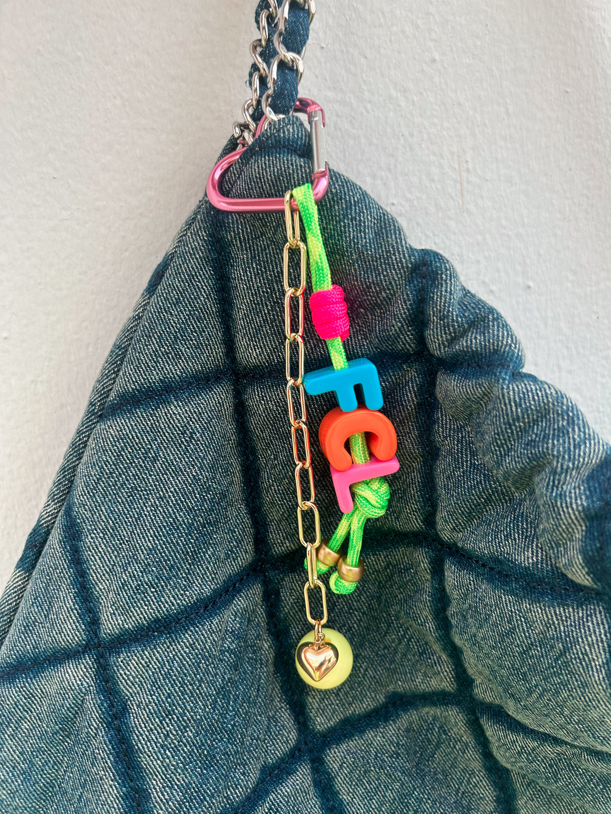 SOLD OUT!!! Initials Bag Charm