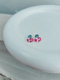Cotton Candy Studs