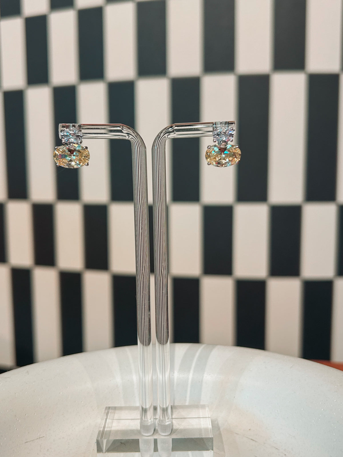 Butter & Diamond Studs