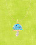 Turquesa Mushroom Necklace