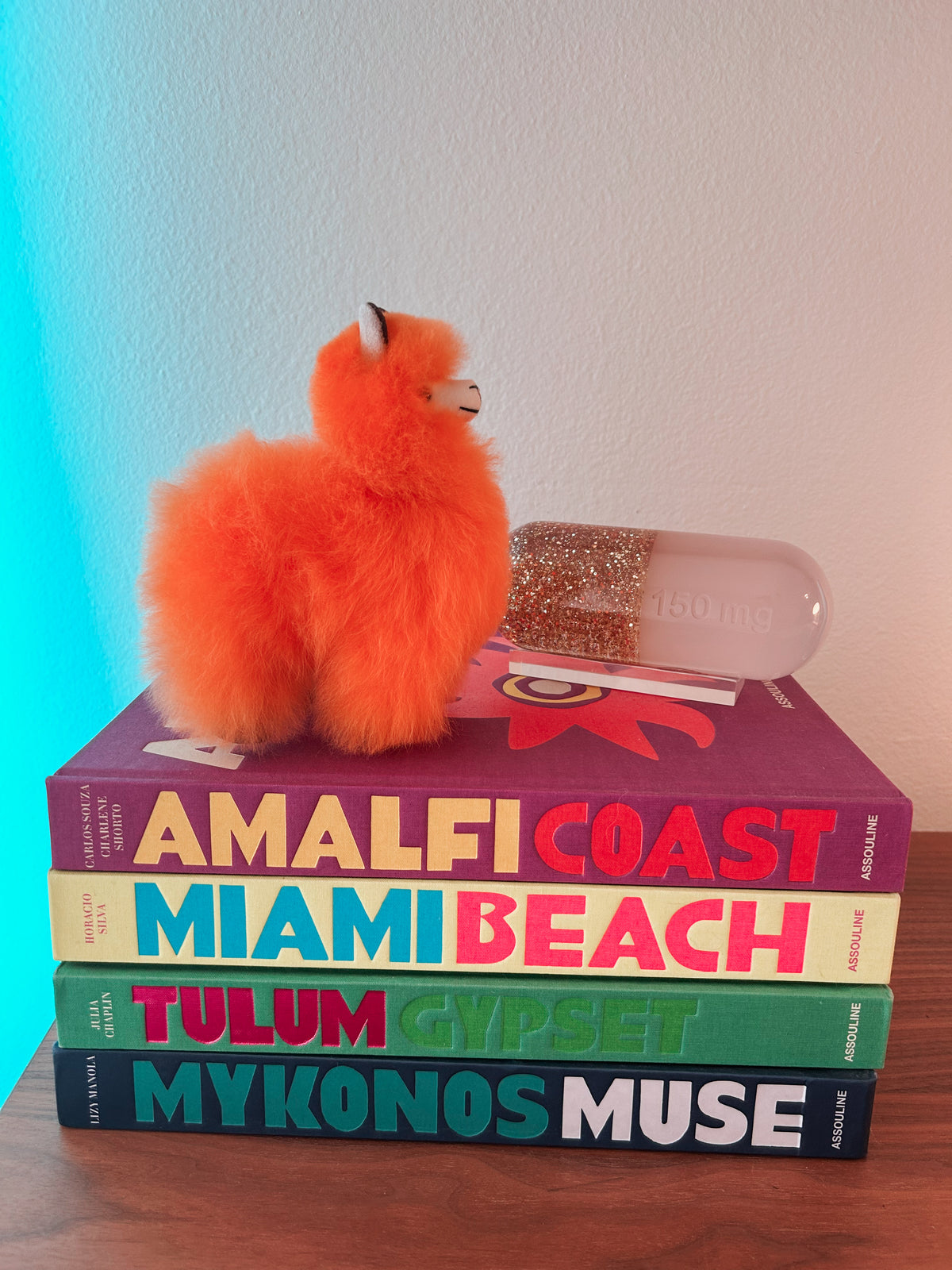 Tangerine Orange Baby Alpaca