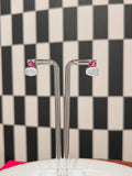 Opal & Pink Candy Studs