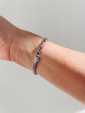 Rainbow Hearts Tennis Bracelet