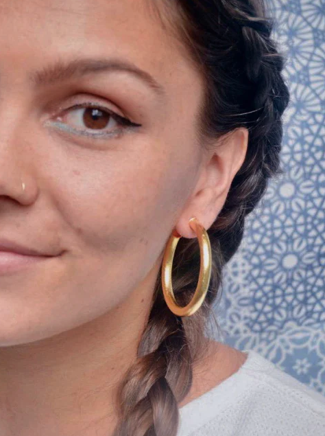 Lucy Gold Hoops