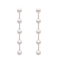 Dangling Pearl Earrings