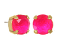 Oakland Studs Electric Pink 8mm
