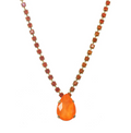 Milli Necklace in Electric Orange
