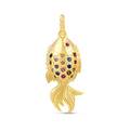 Rainbow Fish Charm