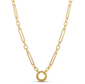 Links Clasp Charm Necklace