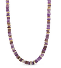 Lavender Amethyst Beaded Necklace
