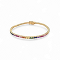 Rainbow Tennnis Bracelet