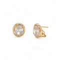 Sparkle Oval Studs
