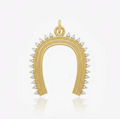 Sparkle Horseshoe Charm