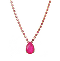Milli Necklace in Electric Pink