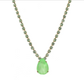 Milli Necklace in Electric Green