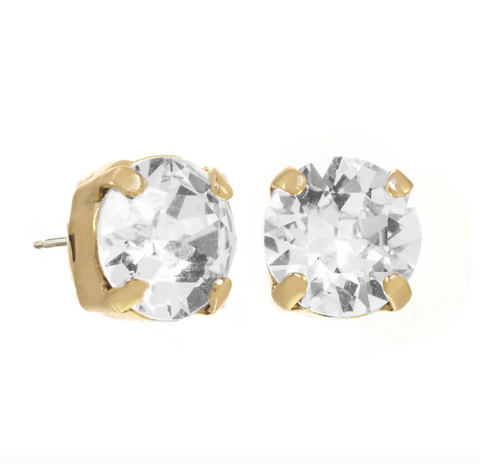 Oakland Studs Antique Clear 8mm