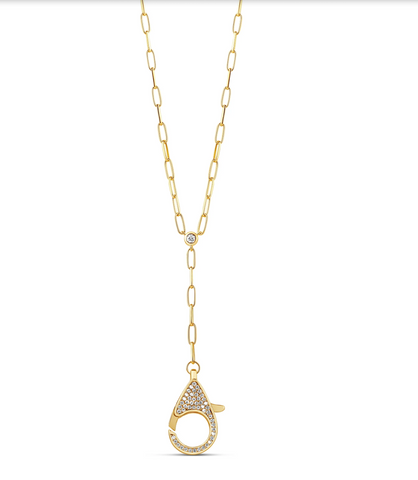 Sparkle Lobster Clasp Lariat