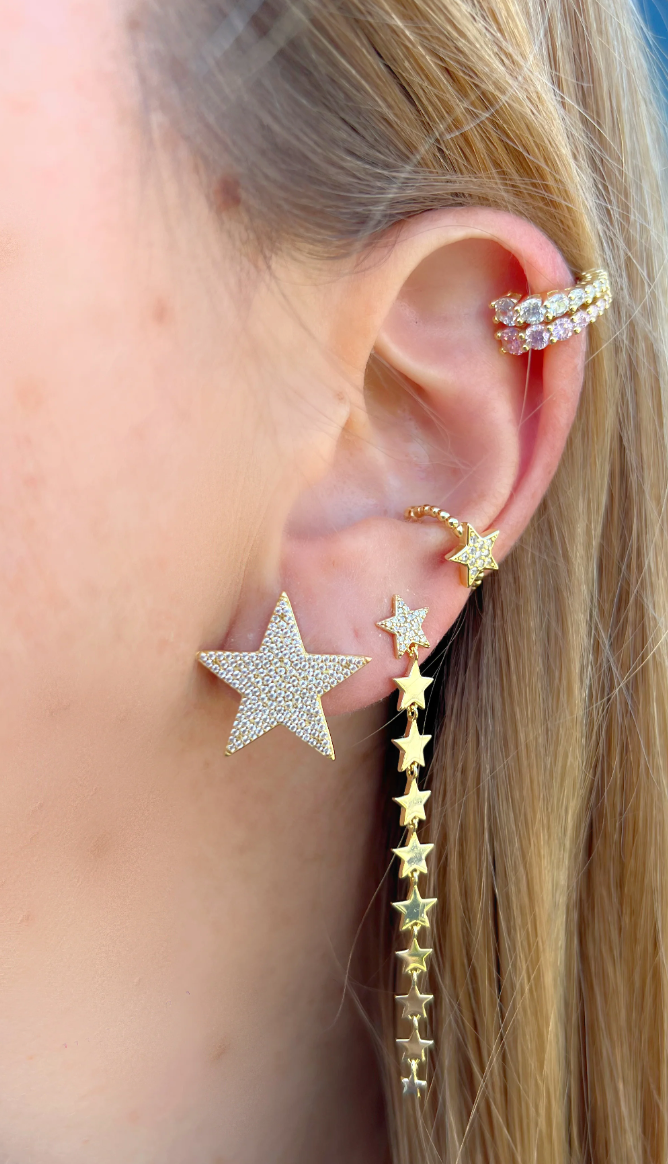 Sparkling Star Studs