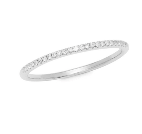 Clear Sparkling Eternity Ring