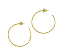 Nila Thin Gold Hoops